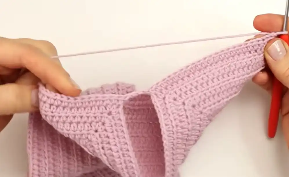 Easy Crochet Baby Cardigan  Step by Step US Terms