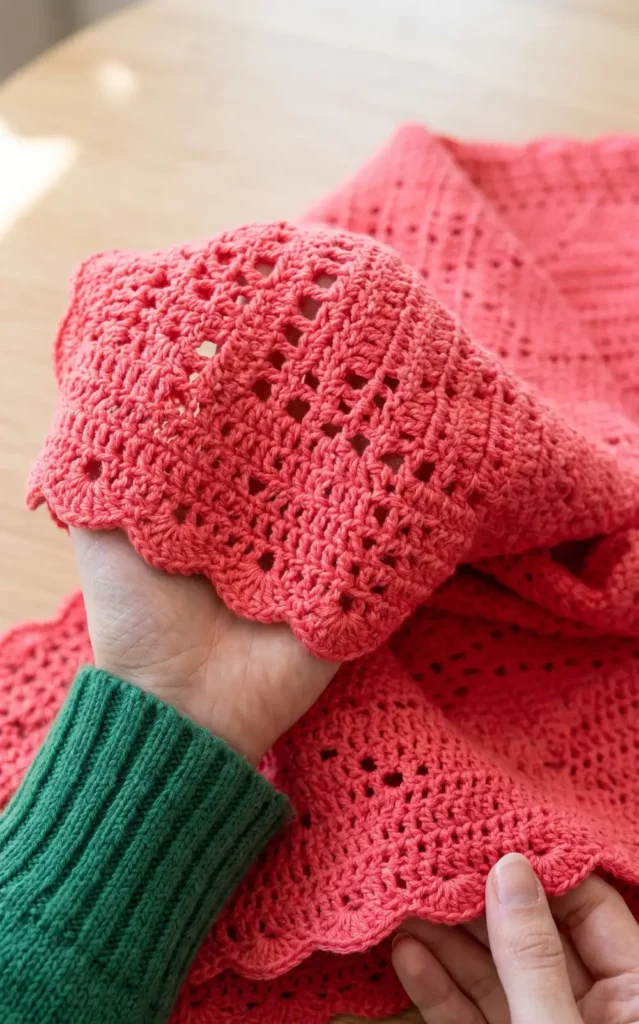 Crochet Diamond Blanket