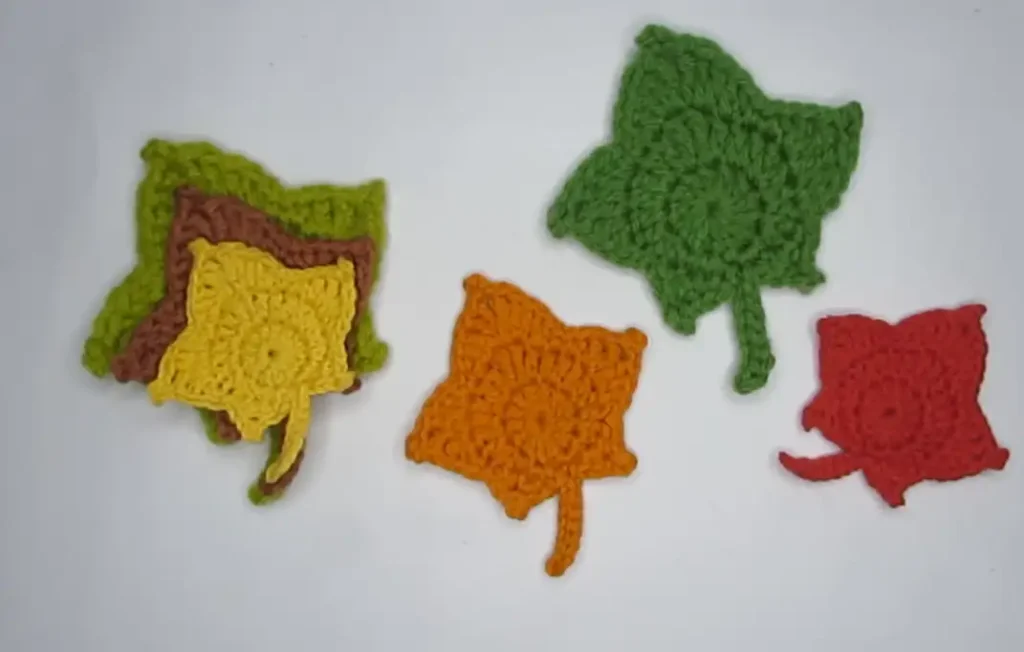 Crochet Maple Leaf&nbsp;
