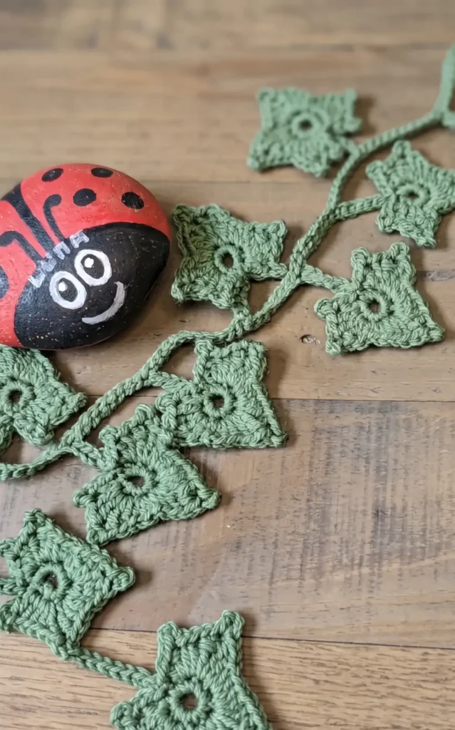 Crochet Maple Leaf Garland