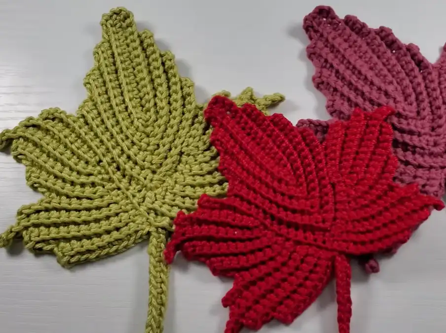 Crochet Maple Leaf Tutorial&nbsp;