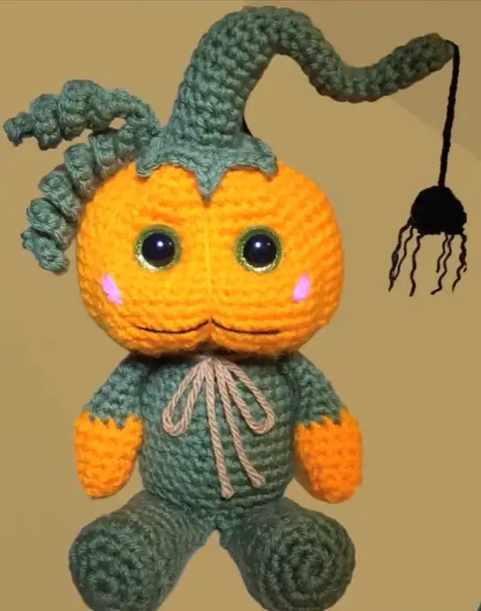 Halloween Jack o Lantern Pumpkin Crochet Tutorial