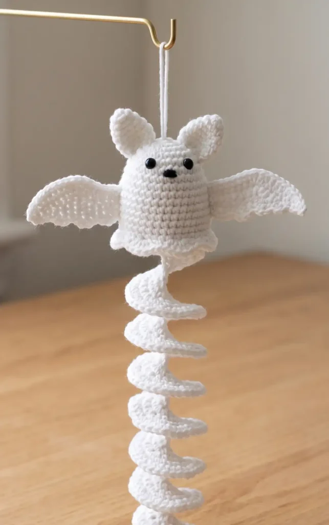 How to Crochet Bat Ghost Wind Spinner