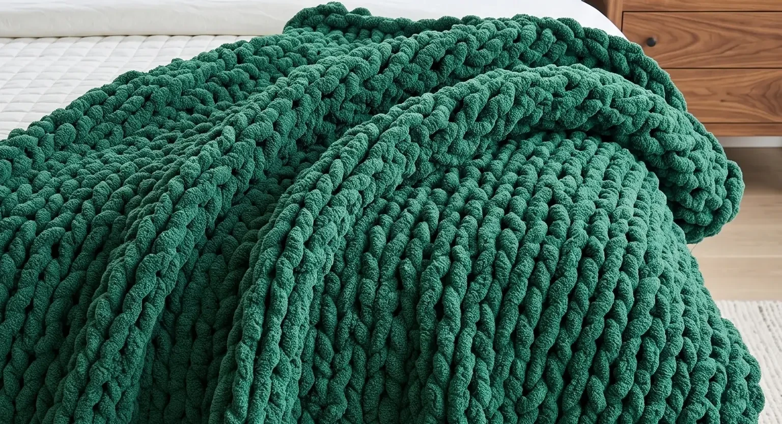 How to Crochet Fall Chunky Blanket