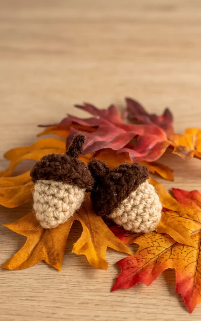 Quick and Easy Crochet Acorn