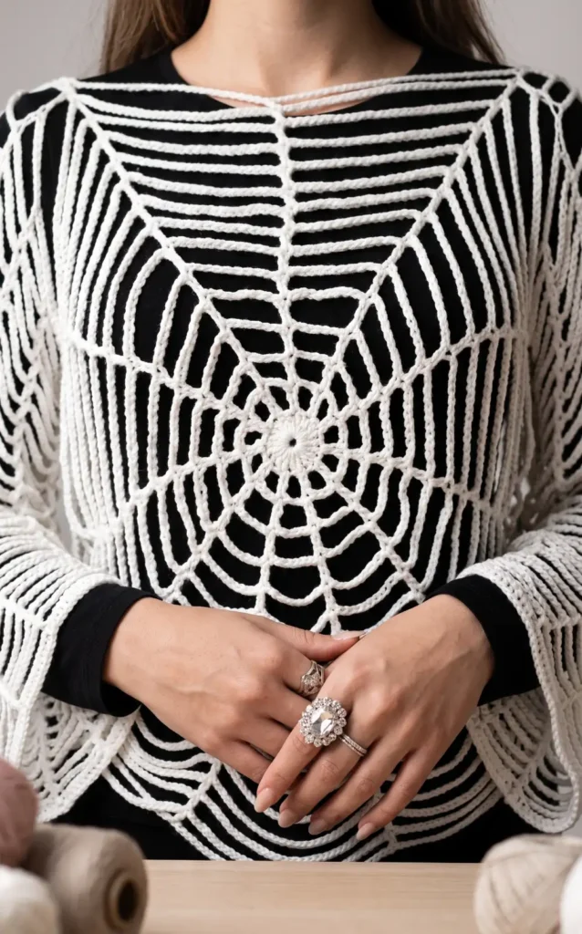 Spider Web Top Crochet Tutorial
