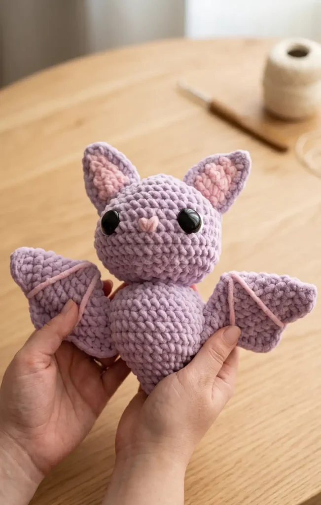 spooky bat crochet tutorial