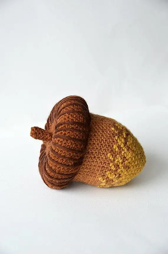 Crochet Acorn Bowl Fillers